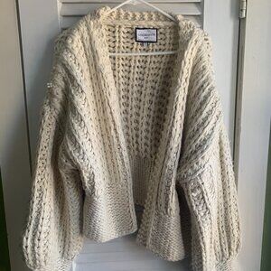 Chunky Ivory Cardigan